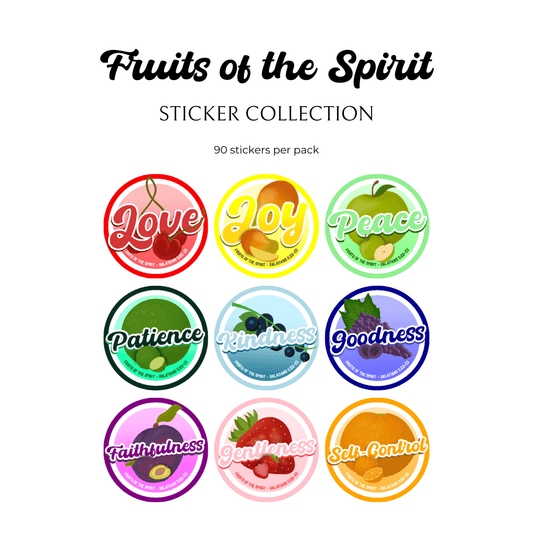 Fruits of the Spirit Sticker Pack