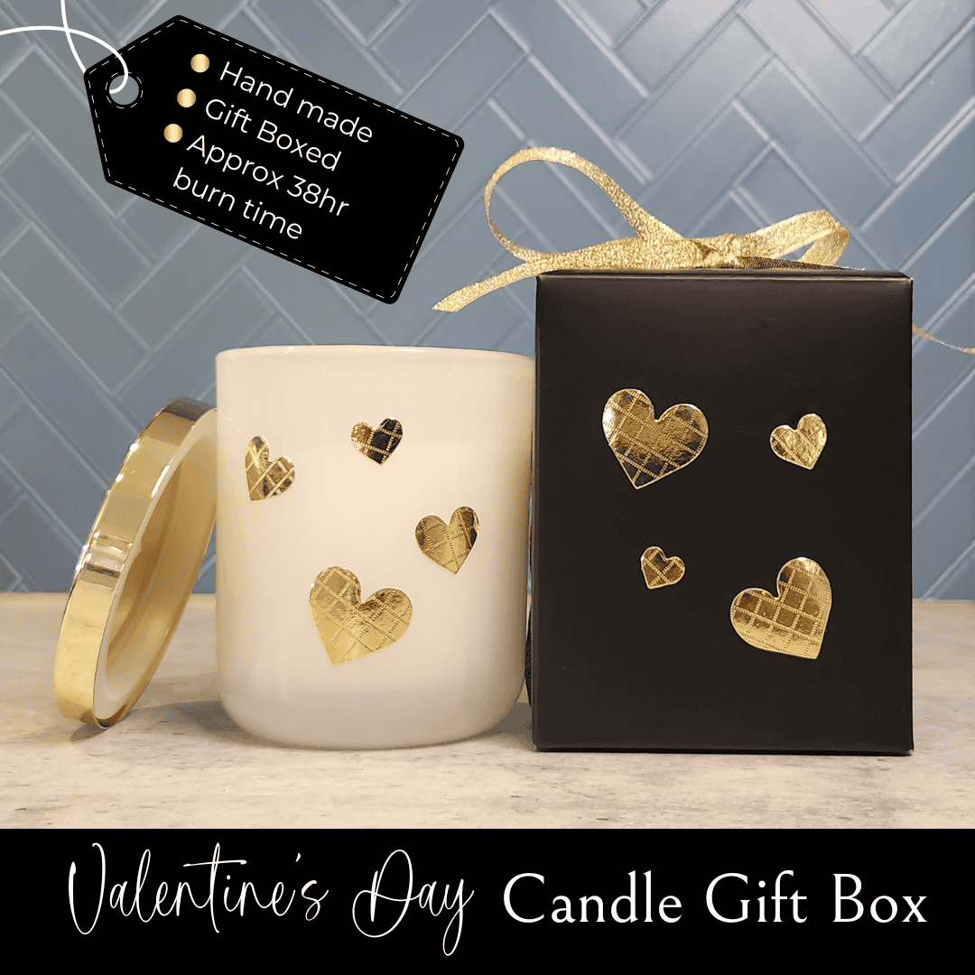 Valentine's Day Candle Gift Box